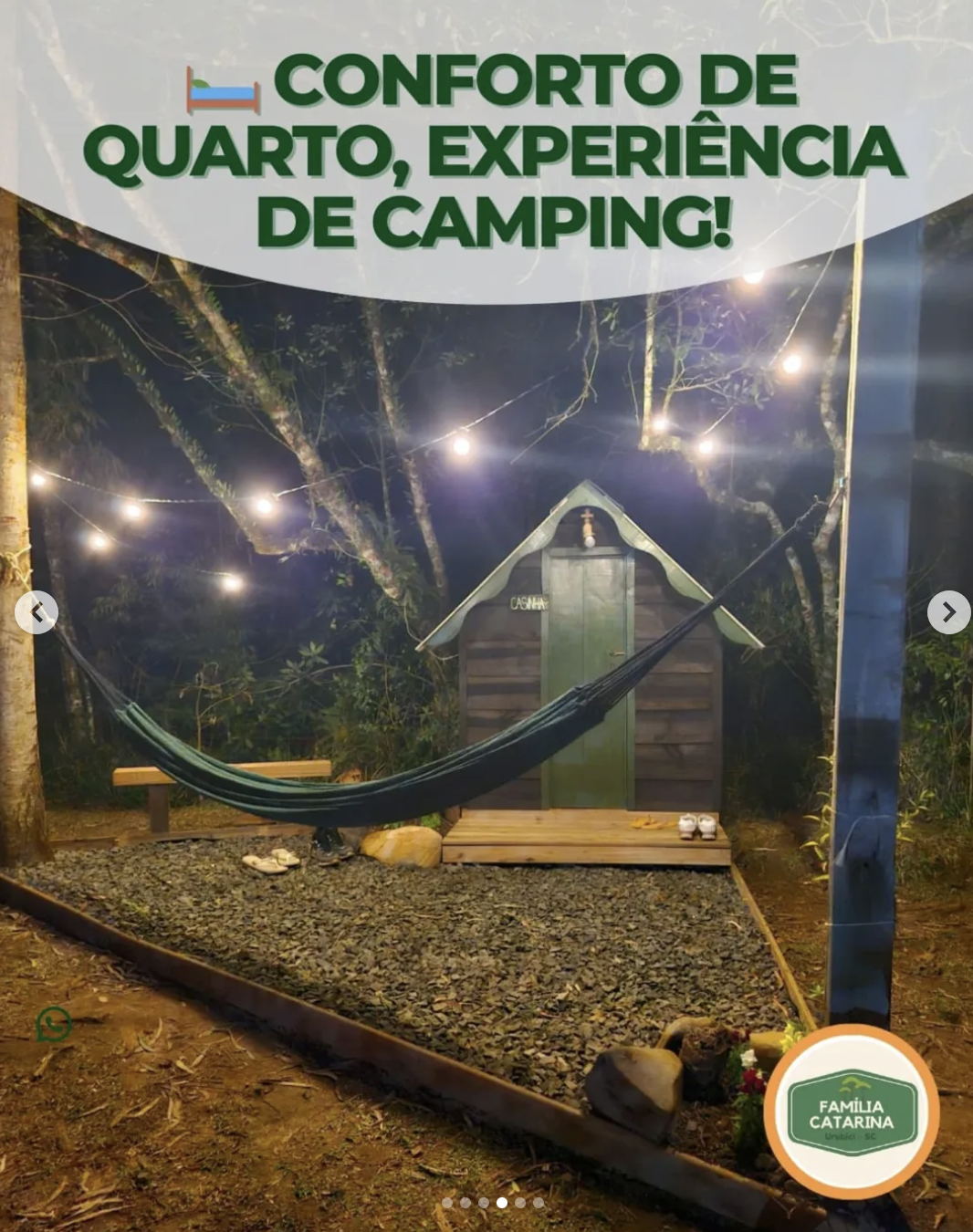 Casinha Fisális - Glamping Família Catarina - Imagem 4
